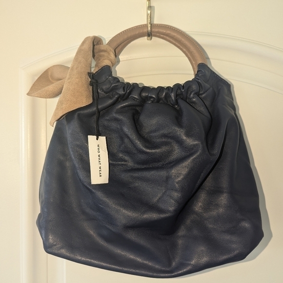 Who What Wear Bow Suede Exterior Bags & Handbags for Women Crossbody NWT - Picture 3 of 4